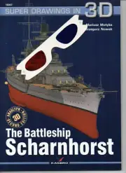 The Battleship Scharnhorst - Super Drawings in 3D - Kagero ENGLISH *