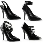 Pleaser Pointy Toe Slingback Pumps Stiletto High Heels Adult Women Seduce4Xx