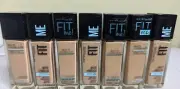 7 Maybelline New York FIT ME Matte + Poreless Foundation 220 NATURAL BEIGE 1 oz.