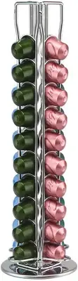Proxima Direct Coffee Capsule Holder Coffee Pod Holder Carousel Compatible wi...