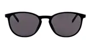 BON CHARGE Echo Grey Blue-Light Block Black Men's Sunglasses Black Size 53