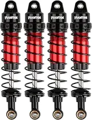 INJORA RC Shock Absorber Set 4pcs RC Dampers for 1/10 RC Crawler Axial SCX10 90046 AXI231017 TRX-4 D90 (90mm)