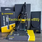 Leatherman Ratchet Driver, Leatherman Skeletool CX Onyx, Bit Kit, Sheath fit ALL