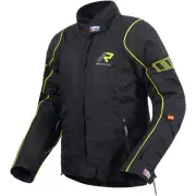 Traverina Ladies Black Yellow Motorcycle Textile Jacket
