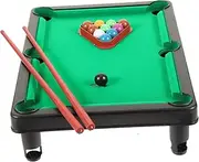 Mini Plastic Pool Table Set Boys and Girls Snooker Game Indoor Billiard Toy Fun for Teens Boys and Girls Strengthen Family Ties