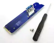 NGFF M.2 To USB3.0 Adapter Converter Expansion Card Mining Riser Card GPU Riser