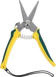 Alasum Garden Pruning Shears Ergonomic Stainless Steel Clippers for Flower Orchard Trimming Precision Hand Pruners for Gardening Tasks Versatile Tool for Outdoor Plant Care
