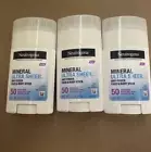 3 Bottles Neutrogena Ultra Sheer Sunscreen Stick SPF 50 - 1.5oz EXP 11/25