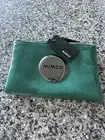 Mimco Pouch Small Peacock Green