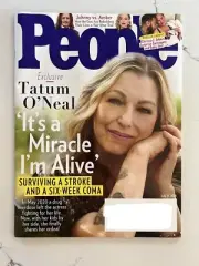 PEOPLE MAGAZINE JULY 17 2023 TATUM O NEAL JOHNNY DEPP ELI MANNING GRIMACE SHAKE