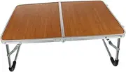 Parliky Ergonomic Aluminum Alloy Craft Bed Desk Portable Folding Small Table for Home Use