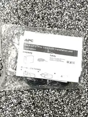 APC Back-UPS Pro 1300/1500 Cables & Manual