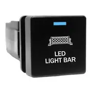 Hulk 4X4 Switch Push Button On/Off 12V LED Light Bar to suit Isuzu D-Max, Mux, Bt-50 2020 On - HU1366BW-02