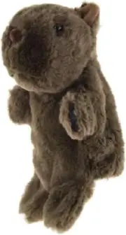 Elka Wombat Hand Puppet, 10-Inch Size