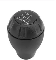 Shift Knob Gear Shifter, Stick Shift Knobs Level for Manual Transmission, Replaces 52060485AG 68085312AB, Compatible with Jeep Wrangler JK 2011-2018 (Black)