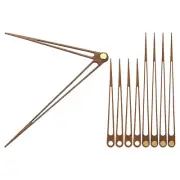 Clock Hands Kit, 5 Set Wooden Mechanism Clock Hand Parts for 14 Inch Clock, F1