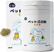 Tooth Powder for Cat | Dog Bad Breath Remover for Teeth | Odor Resistant Fast-Acting Pet Cleaning Supplies for Removing Bad Breath Puppy Teething Period