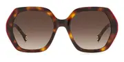 Carolina Herrera HER 0181/S O63/HA Women’s Sunglasses Tortoiseshell Size 55