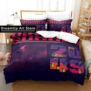 a3335 Bed Sheets Blade Runner Bedding Set Quilt Cover Bed Cover with Pillowcase Boys Adult Home Textile3-Piece Bedding Set (1 Duvet Cover + 2 Pillow