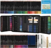Drawing and Sketching Colored Pencils Kit Painting Pencils Set Adults 145PCS