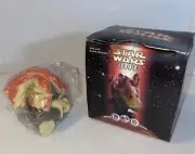 STAR WARS EPISODE 1 ~ JAR JAR BINKS SQUISHY ~ TACO BELL/KFC/PIZZA HUT TOY