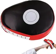 Boxing Mitts, Boxer Target arc-Shaped Boxing Target Adult Muay Thai, Thickened Curved Boxing Training Pads PU Leather | Strike Pad Boxing Equipment Kick Shield Punching Mitts