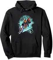[Marvel] What If Captain Carter Black Widow Poster Pullover Hoodie