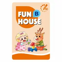 在飛比找樂天市場購物網優惠-Fun House Vocabulary Cards B