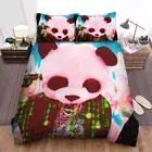 Kill The Noise Panda Bed Spread Comforter Duvet Cover Bedding Sets