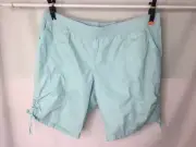 AUTOGRAPH SPEARMINT GREEN STRETCH DRILL COMFORT SHORTS SZ 20/NEW
