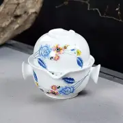 Ceramics Tea Set Include 1 Pot 1 Cup Porcelain Gaiwan Teapot Kung Fu Travel