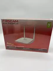 Foscam FR305 WiFi Wireless 2.4 GHz 300Mbps N300 Router Repeater 2x Range NEW