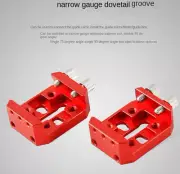 Telescope dovetail groove Clamp Fully Metal for Astronomy Telescopes red