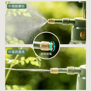 噴壺氣壓式噴霧瓶園藝家用噴霧器小型壓力澆水壺【倪醬】