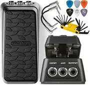 Dunlop DVP4 Volume X Mini Effects Pedal with Tonebird Patch Cable, Multi-Tool, Picks Bundle