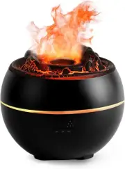 Volcano Diffuser, Humidifier for Bedroom, 360Ml Aroma Diffuser, 7 Lighting Color