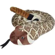 Wild Republic - Jumbo Snakesss Western Diamondback 110-inch Plush from Tates ...