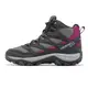 Merrell 登山鞋 West Rim Sport Mid GTX 防水 灰 桃紅 女鞋 【ACS】 ML037310