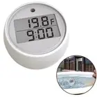 Easy to Use For Ice Bath Thermometer Timer with Smart Digital LCD Display
