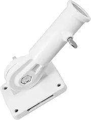 HYTROVE Adjustable Multi Directional Flag Pole Holder Mount Bracket Durable Flagpole Base for Easy Installation Secure Flag Display at Events and Holidays