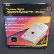 AT&T Telephone Tapeless Digital Answering System With Time/ Day Stamp 1715 New