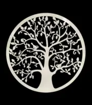 White Tree of Life Wall Art