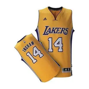 9527 ADIDAS INT SWINGMAN #1 INGRAM 14 JERSEY 湖人隊 球衣 CC2519