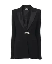 Chloé Embellished Tuxedo Jacket FR36 Black