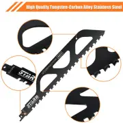 Reciprocating Saw Blade 9.45/12/18" Carbide Steel Saw Blade-*-