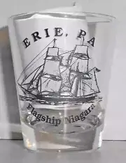 Erie, Pennsylvania Flagship Niagara Shot Glass
