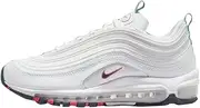 [Nike] Women's Air Max 97 White/Thunder Blue-Green Noise (DH1592 100) - 6.5