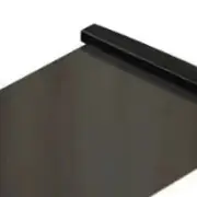 (140x50cm Black)Slide Board Non Slip Sliding Mat Thickened Balance Exercise ZK