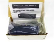 HID 30387 Classic Swipe Card Reader, 7303200, with manual and template