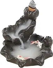 Ceramics Waterfall Incense Burner, Backflow Incense Burner, Lotus Flower Incense Burner, Aromatherapy, Incense Seat